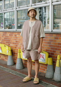 roundabout   Fold Back Easy Shorts RA26SS-PT02