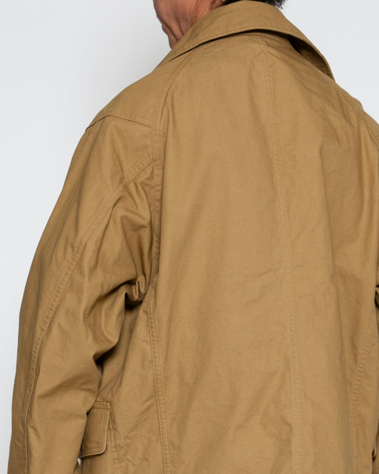THE CORONA UTILITY CJ001 - CORONA・GAME JACKET / Dry Khaki CJ001-26-09-M