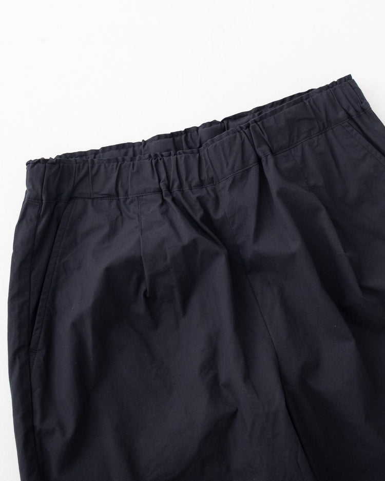 RINEN / 40/1オーガニック平織 テーパードパンツ