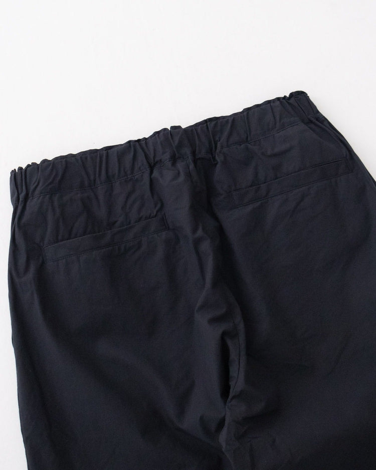 RINEN / 40/1オーガニック平織 テーパードパンツ