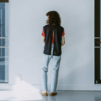 MEYAME / FRONT &amp; BACK LACE SLEEVELESS NAVY