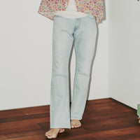 MEYAME / EVERYDAY FLARE DENIM （LIGHT BLUE）