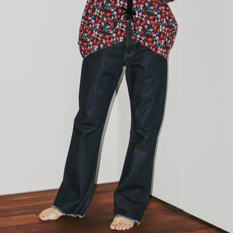 MEYAME / EVERYDAY FLARE DENIM （INDIGO）
