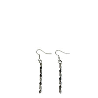 FIRST AMERICAN TRADERS / Sterling Silver Twist Stick Earrings MA