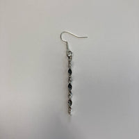 FIRST AMERICAN TRADERS / Sterling Silver Twist Stick Earrings MA
