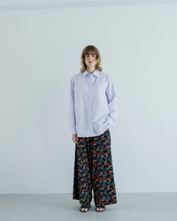 MEYAME  STRIPED SHIRT PURPLE
