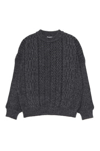 YASHIKI Sekkei mohair Knit (Snowscape) BLACK YSK-25AW-KN11