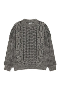 YASHIKI  Sekkei mohair Knit（雪景） BEIGE YSK-25AW-KN11