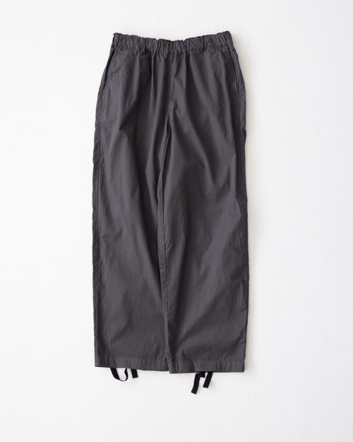 RINEN / 70/1 Twill Pants with Drawstring Hems