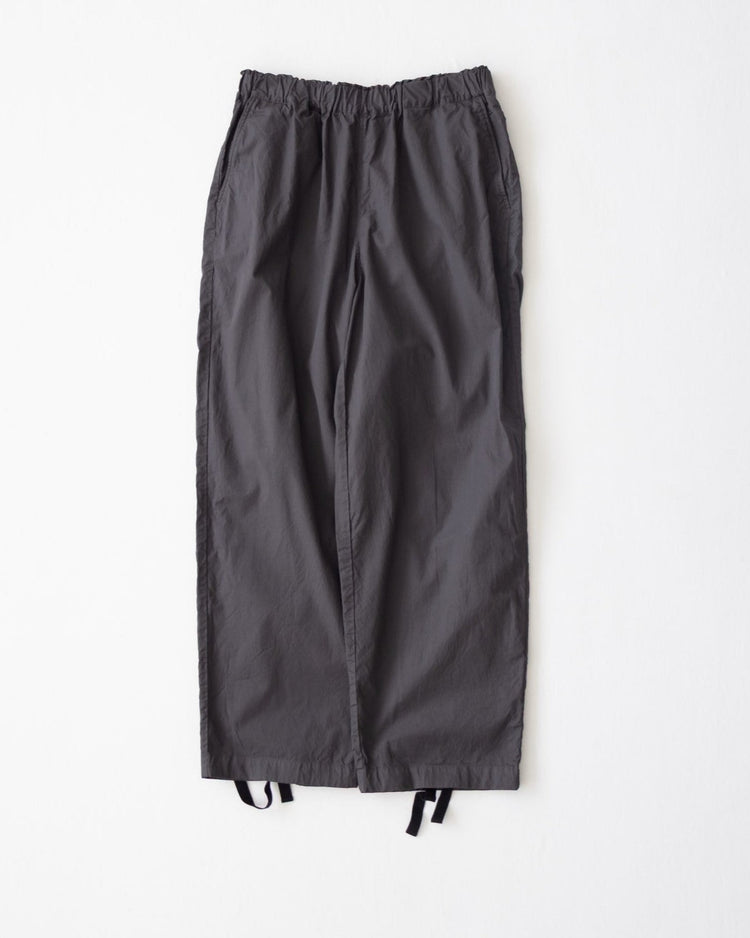 RINEN / 70/1 Twill Pants with Drawstring Hems