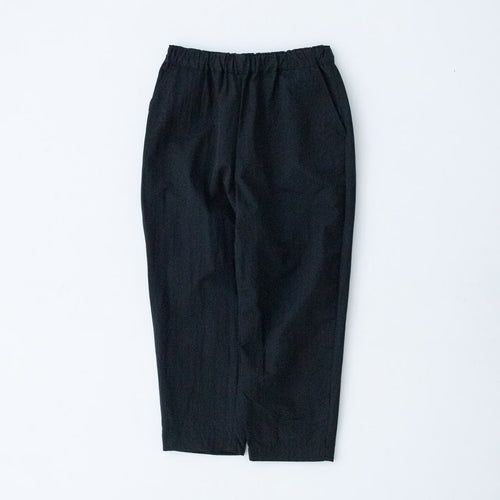 RINEN Cotton Nylon Gabardine Relaxed Pants R49611 10 Black