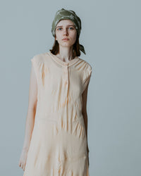 MEYAME EMBROIDERED SCARF MEY-2433 OLIVE