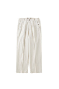 OLD JOE BRAND FRONT TUCK ARMY TROUSER NATURAL