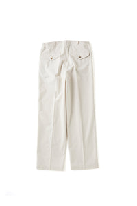 OLD JOE BRAND FRONT TUCK ARMY TROUSER NATURAL