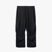 UNTRACE Back Tuck Pants _163 BLACK