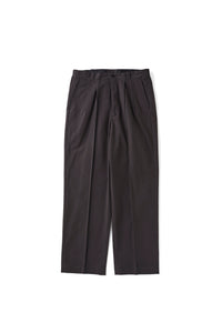 OLD JOE BRAND   FRONT TUCK ARMY TROUSER BLACK