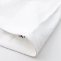 armi / HARD MAN CREW NECK BIG T - UNISEX WHITE