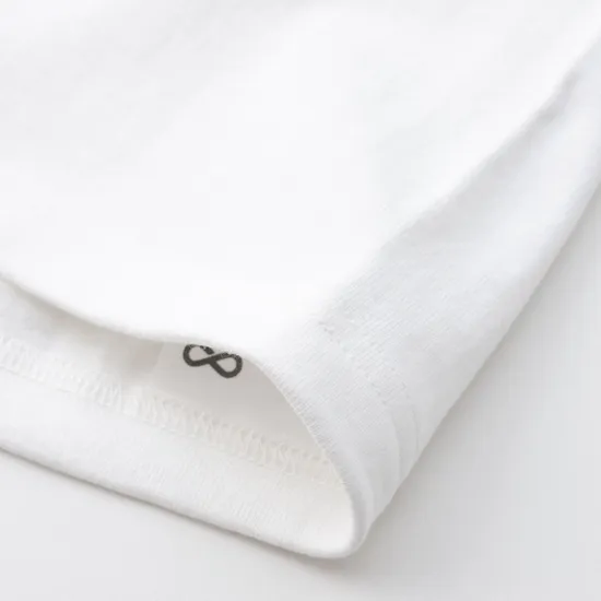 armi / HARD MAN CREW NECK BIG T - UNISEX WHITE