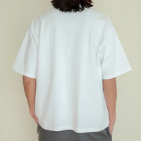 armi / HARD MAN CREW NECK BIG T - UNISEX WHITE