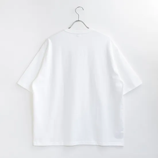 armi  HARD MAN CREW NECK BIG T - UNISEX WHITE