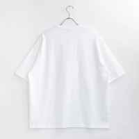 armi / HARD MAN CREW NECK BIG T - UNISEX WHITE