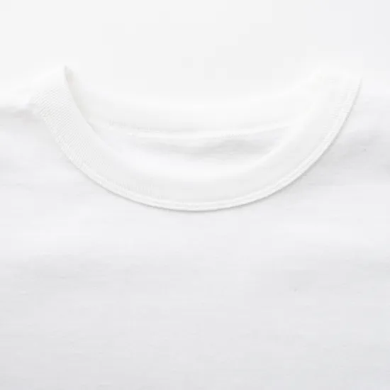 armi / HARD MAN CREW NECK BIG T - UNISEX WHITE