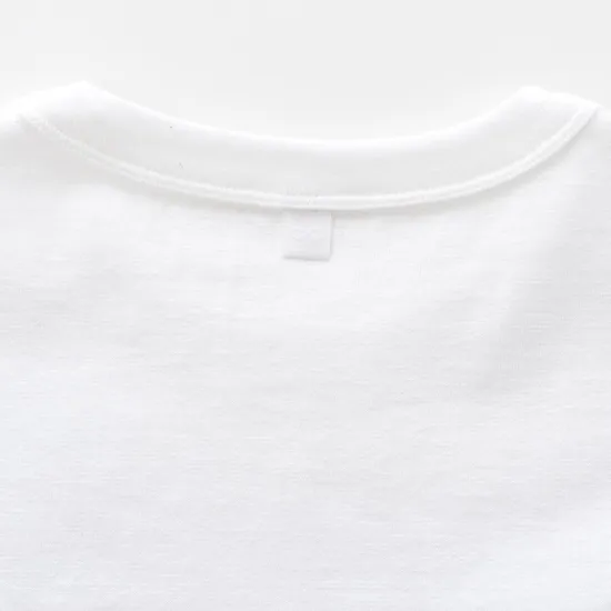 armi  HARD MAN CREW NECK BIG T - UNISEX WHITE