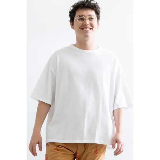 armi / 残布 Zan;p T OVER - WHITE