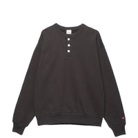 Healthknit  / CLASSIC SWEAT HENLEY NECK L/S