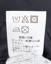 RINEN / 40/1オーガニック平織 テーパードパンツ