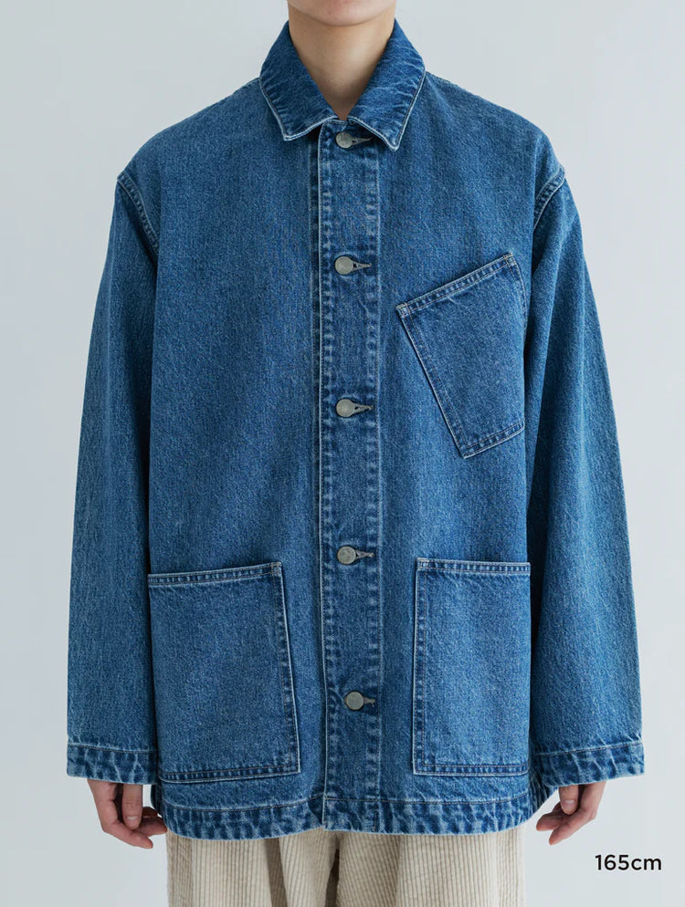 MEYAME DENIM COVERALL MEY-2515 BLUE