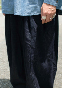 roundabout   Denim Big Balloon Pants RA26AW-PT01 indigo blue