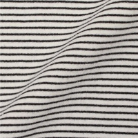 Healthknit / Narrow Border Sleeveless NATURAL*BLACK