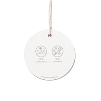 Healthknit / ナローボーダー　クルーネック半袖Tシャツ Women'S NATURAL*BLACK