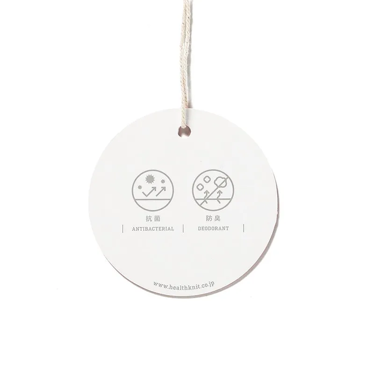 Healthknit / Narrow Border Crew Neck Short Sleeve T-Shirt Women's Natural Blue 