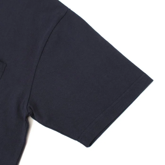 Healthknit / マックスウェイト　クルーネック半袖ポケットTシャツ BLACK