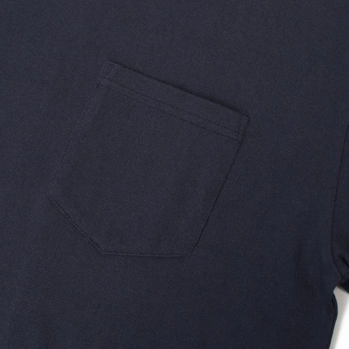 Healthknit / マックスウェイト　クルーネック半袖ポケットTシャツ BLACK