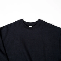 Healthknit / LOCKER WEIGHT SWEAT CREWNECK PULLOVER INK BLACK