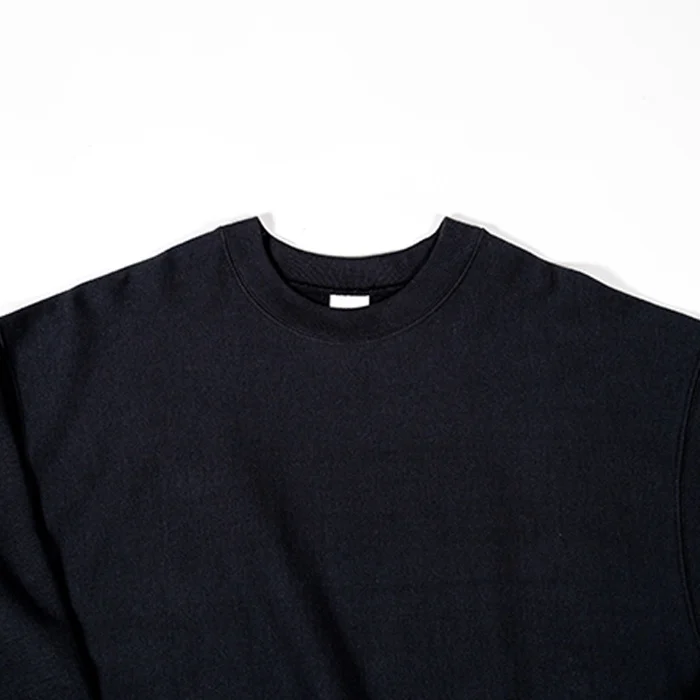 Healthknit / LOCKER WEIGHT SWEAT CREWNECK PULLOVER INK BLACK