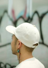 roundabout   Sashiko×Leather 6panel Cap RA26AW-AC02