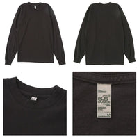 Los Angeles Apparel/  L/S Garment Dye Crew Neck Tee 6.5oz
