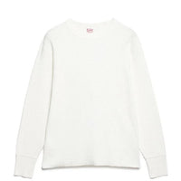 Healthknit  / サーマルキングワッフル　クルーネック長袖 OFF