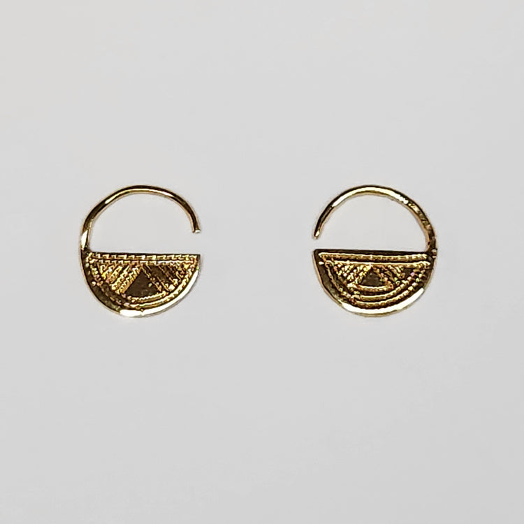 OMBRE CLAIRE / CREOLE AZEL EARRINGS