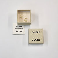 OMBRE CLAIRE /  CREOLE AZEL EARRINGS