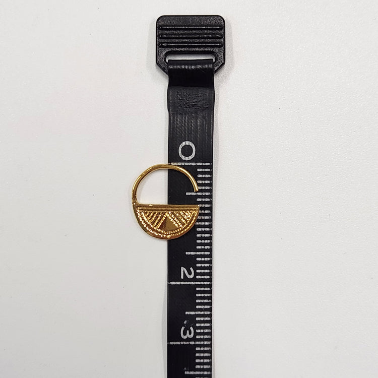 OMBRE CLAIRE /  CREOLE AZEL EARRINGS