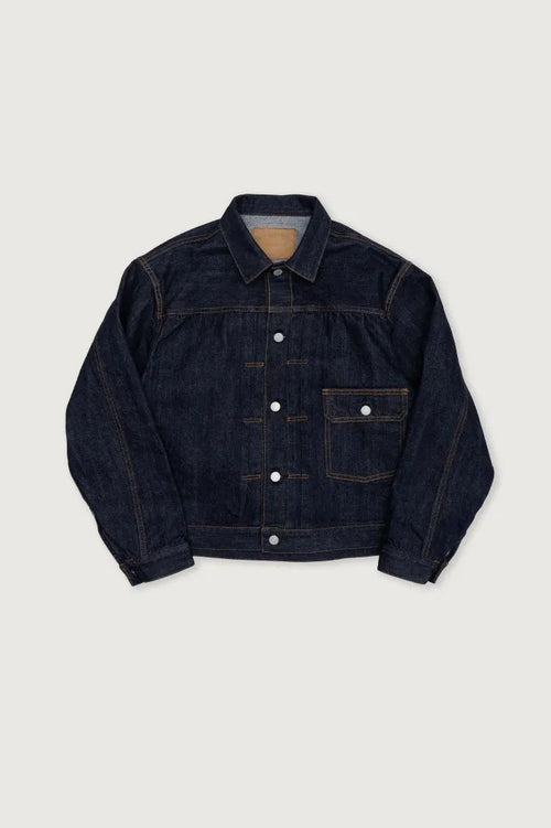 Ordinary fits DENIM JACKET TYPE 1ST ONE WASH 011OW