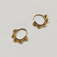 OMBRE CLAIRE / MINI CREOLES TCHATCHAT EARRINGS