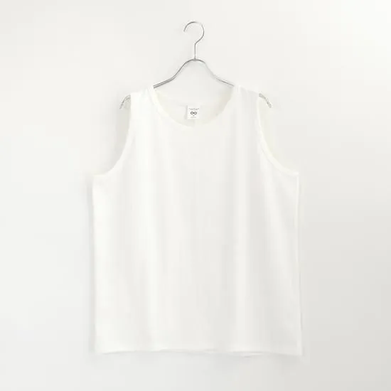 armi / 残布 Zan;p TANK TOP - WHITE