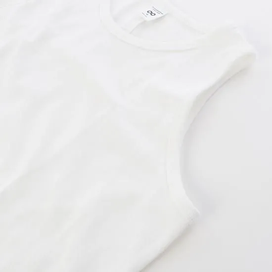 armi / 残布 Zan;p TANK TOP - WHITE