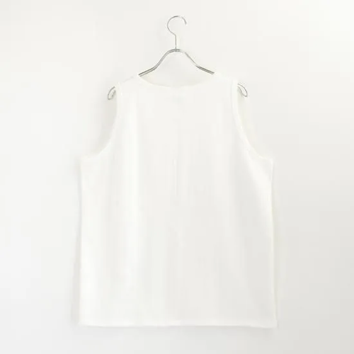 armi / Zan;p TANK TOP - WHITE